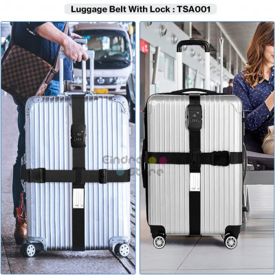 Luggage Belt With Lock : TSA001